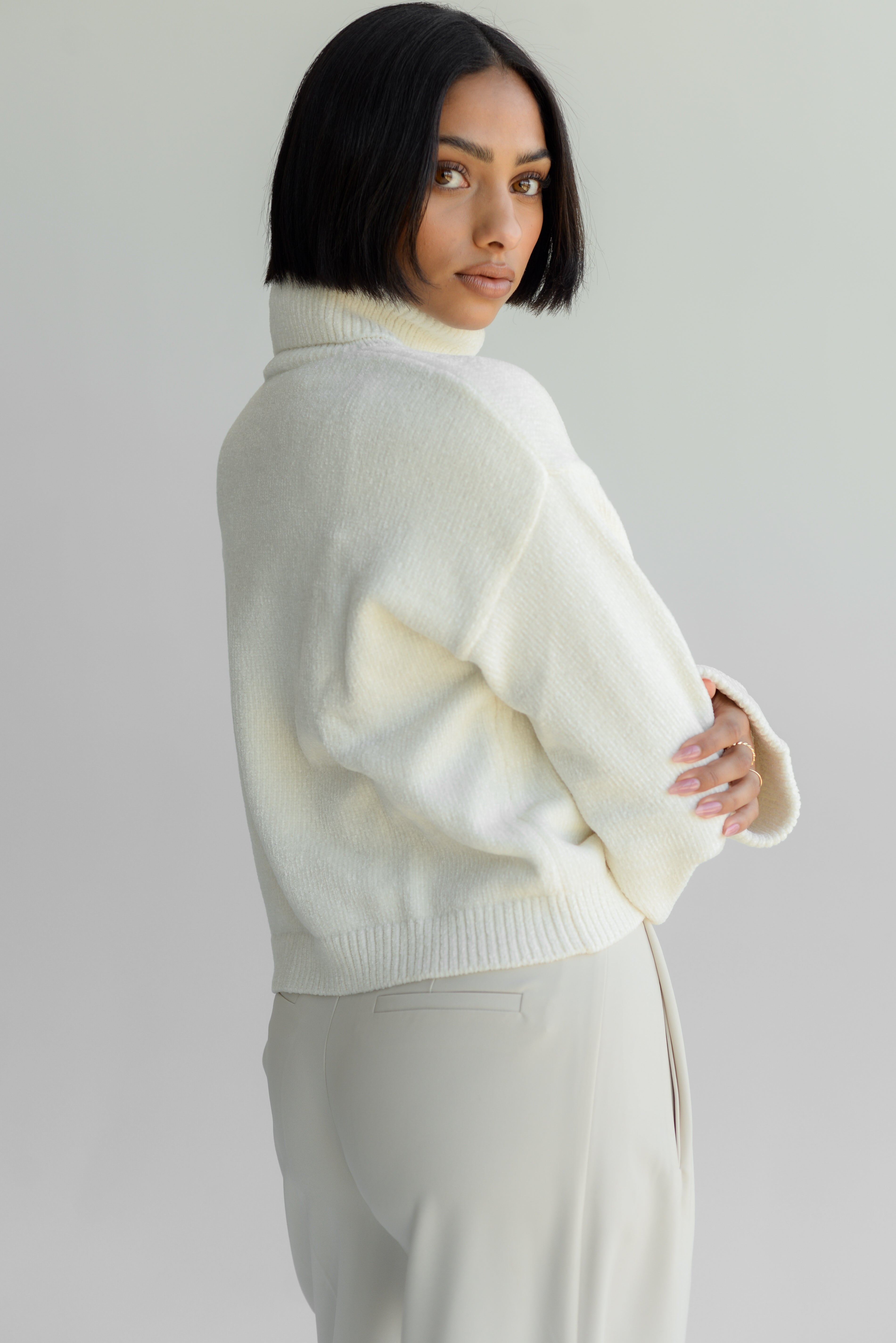 Slouchy Knit Sweater -  Canada