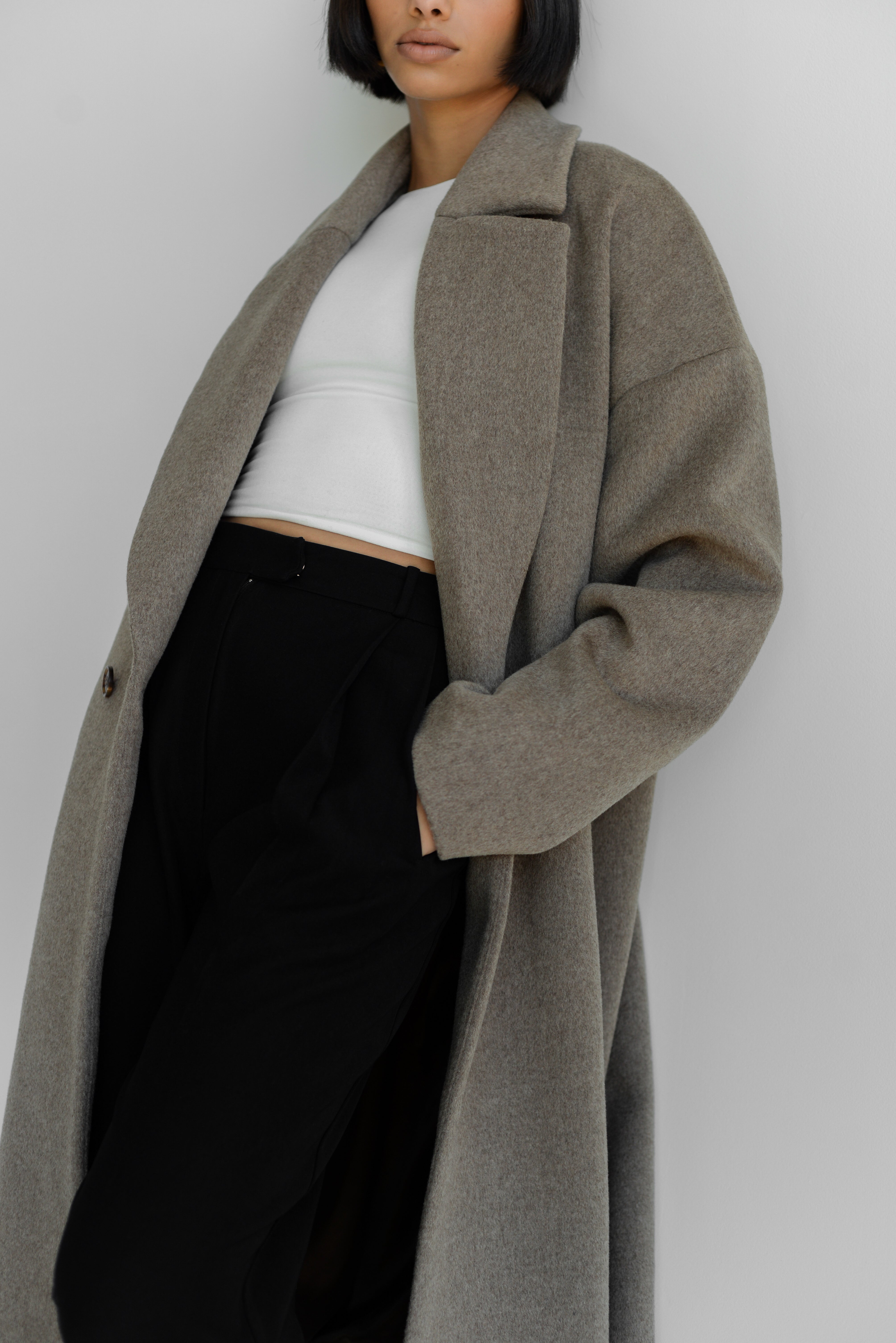 Brooklyn Wool Coat – RE ONA - Main Image