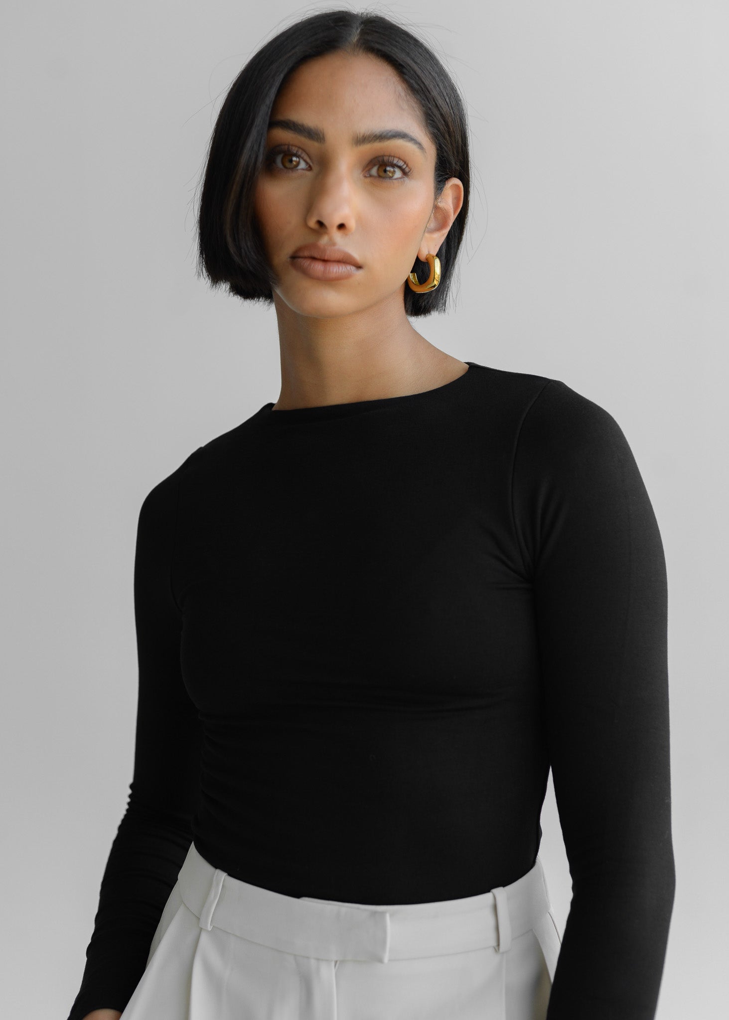 Signature Long Sleeve Top - Hip Length