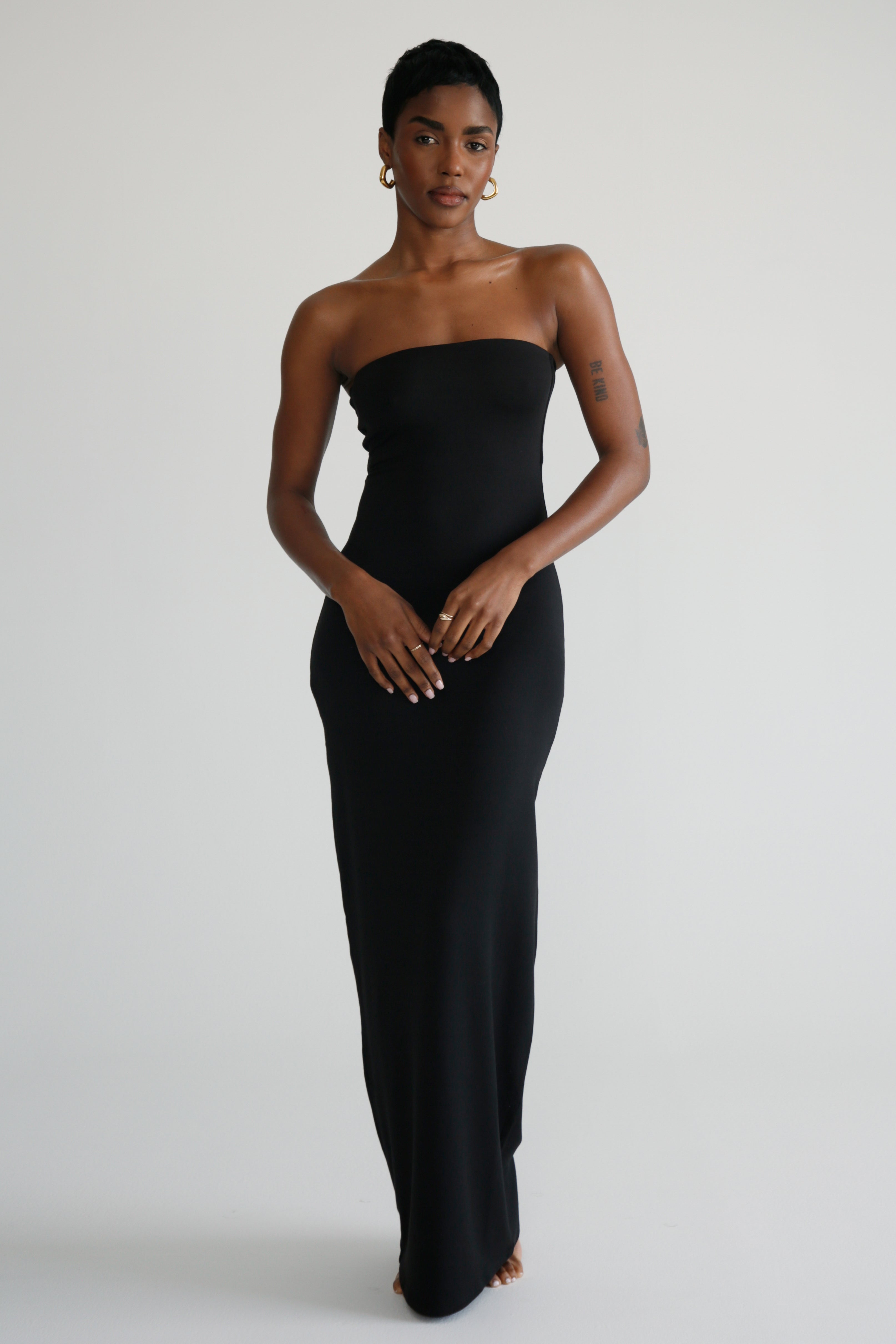 Strapless Maxi Dress – RE ONA Strapless Maxi Dress – RE ONA