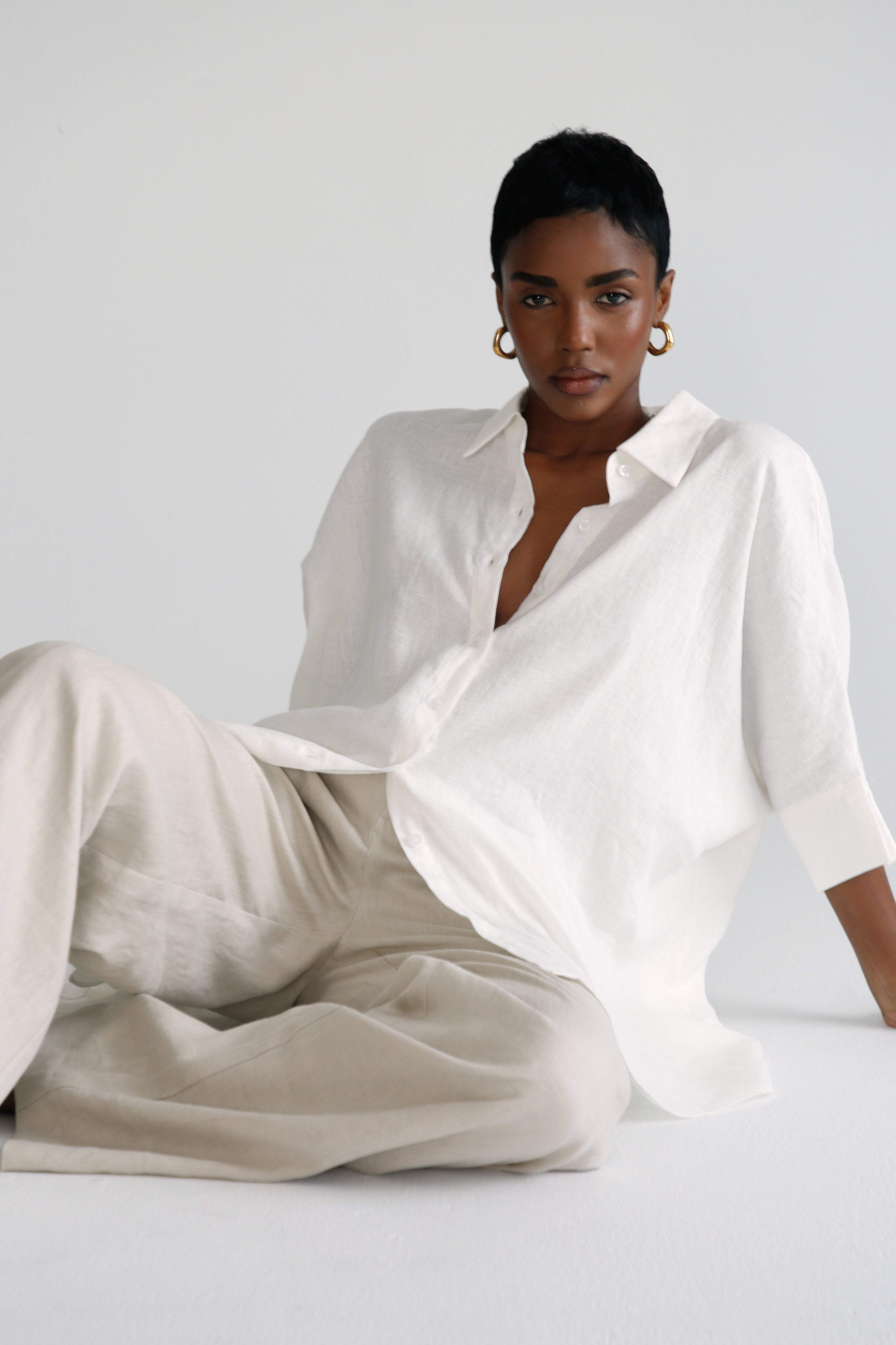 Linen Oversized Shirt