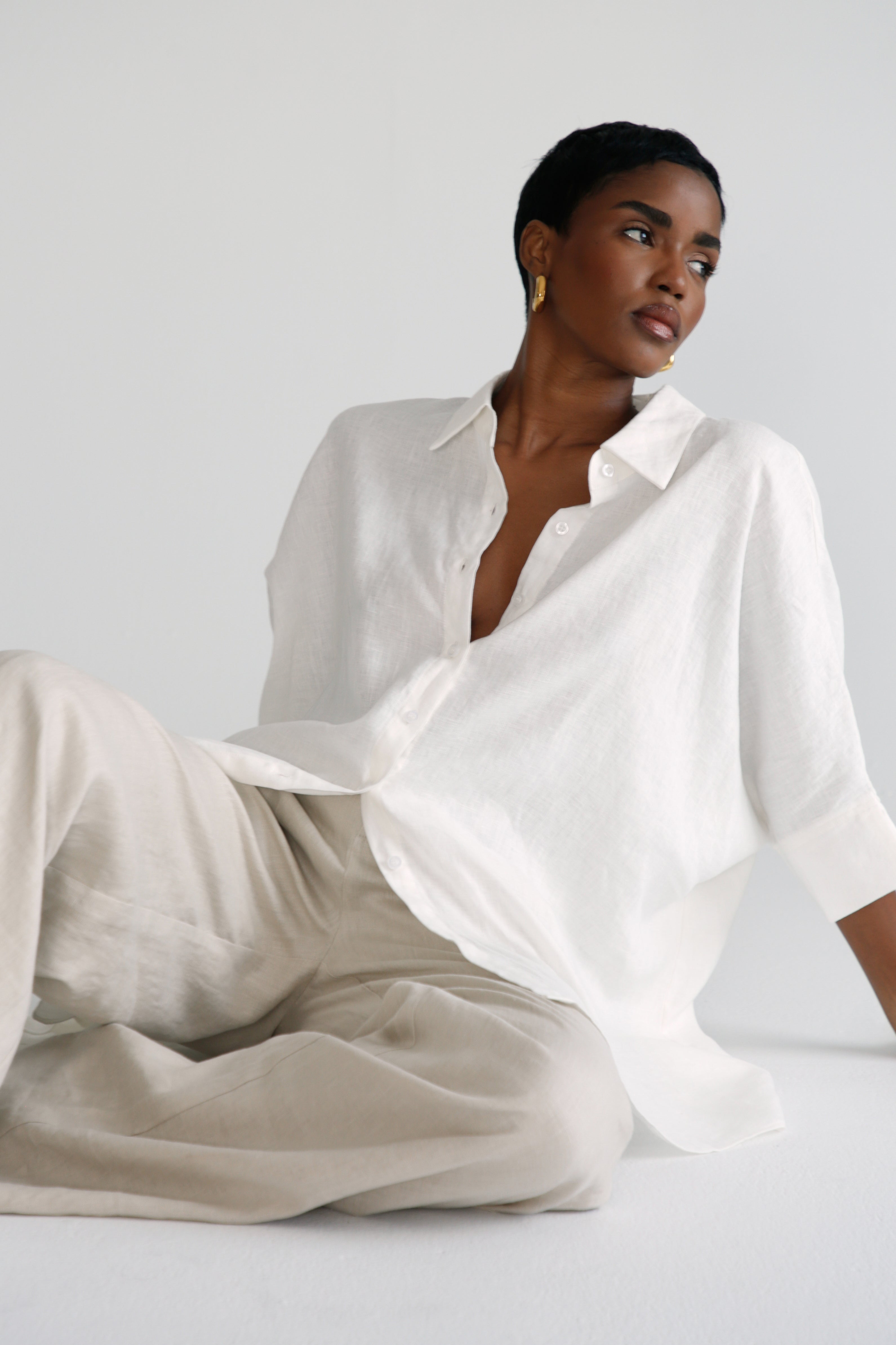 Linen Oversized Shirt