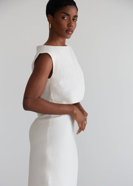 Linen Top – RE ONA